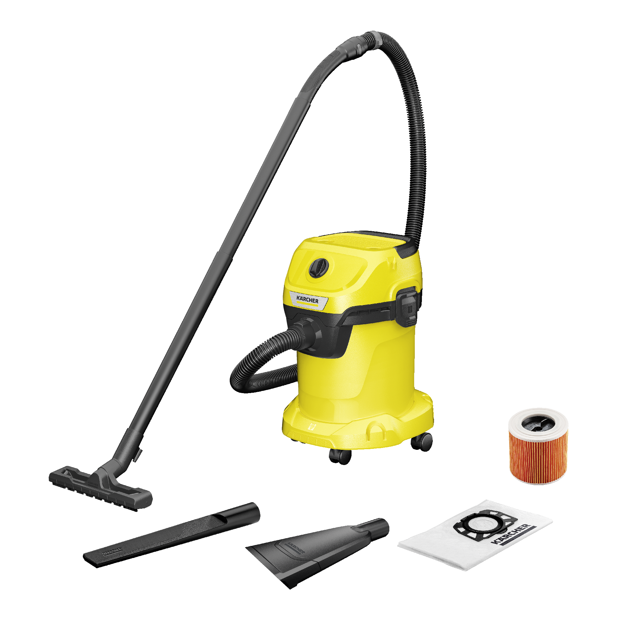 WD 3 V-17/4/35 + Nozzles Хозяйственный пылесос Karcher 1.628-124