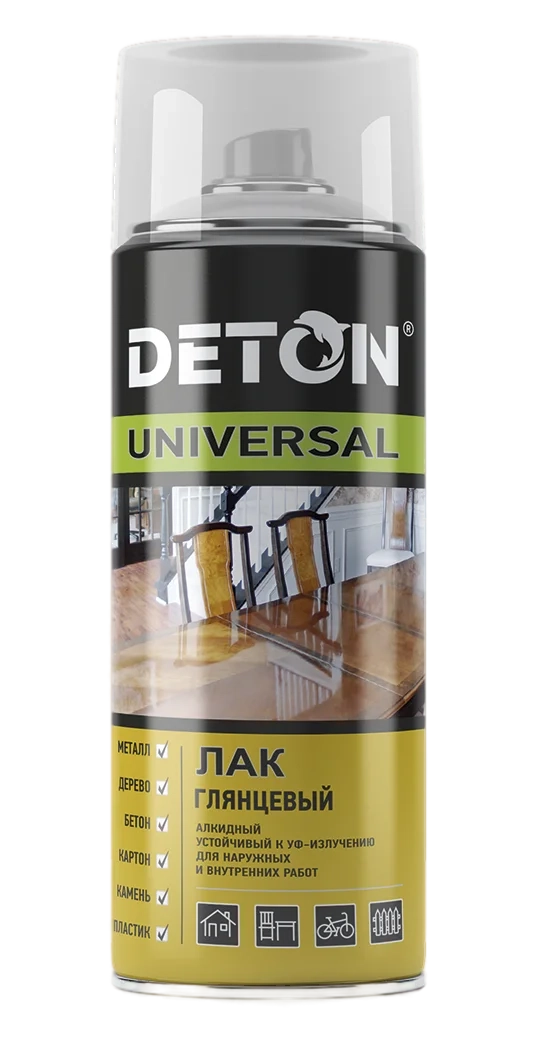 Лак DETON Universal аэр. 400мл