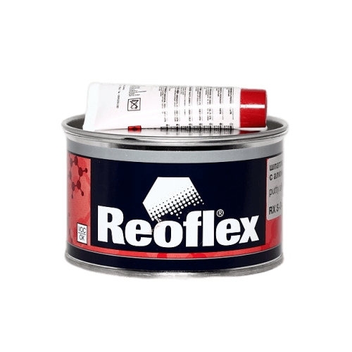 Шпатлевка REOFLEX  Alumet с алюминием 0,5кг