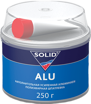 314.0250 SOLID ALU Наполнительная шпатлевка, усиленная алюминием 250гр