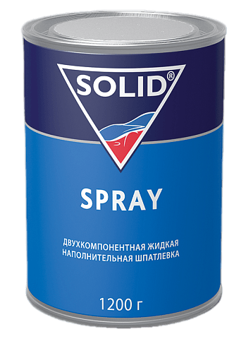 319.1200 SOLID SPRAY Жидкая шпатлевка для окончательных работ 1200гр