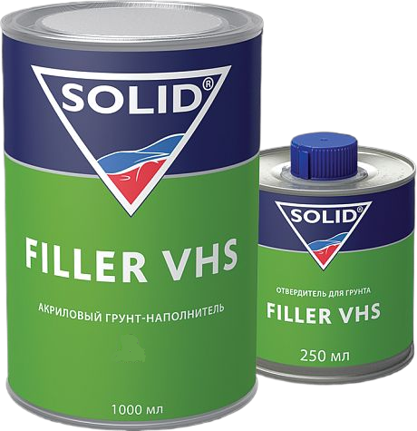 332.1503 SOLID FILLER VHS LOW VOC Грунт-наполнитель 4:1 1000+250 мл серый