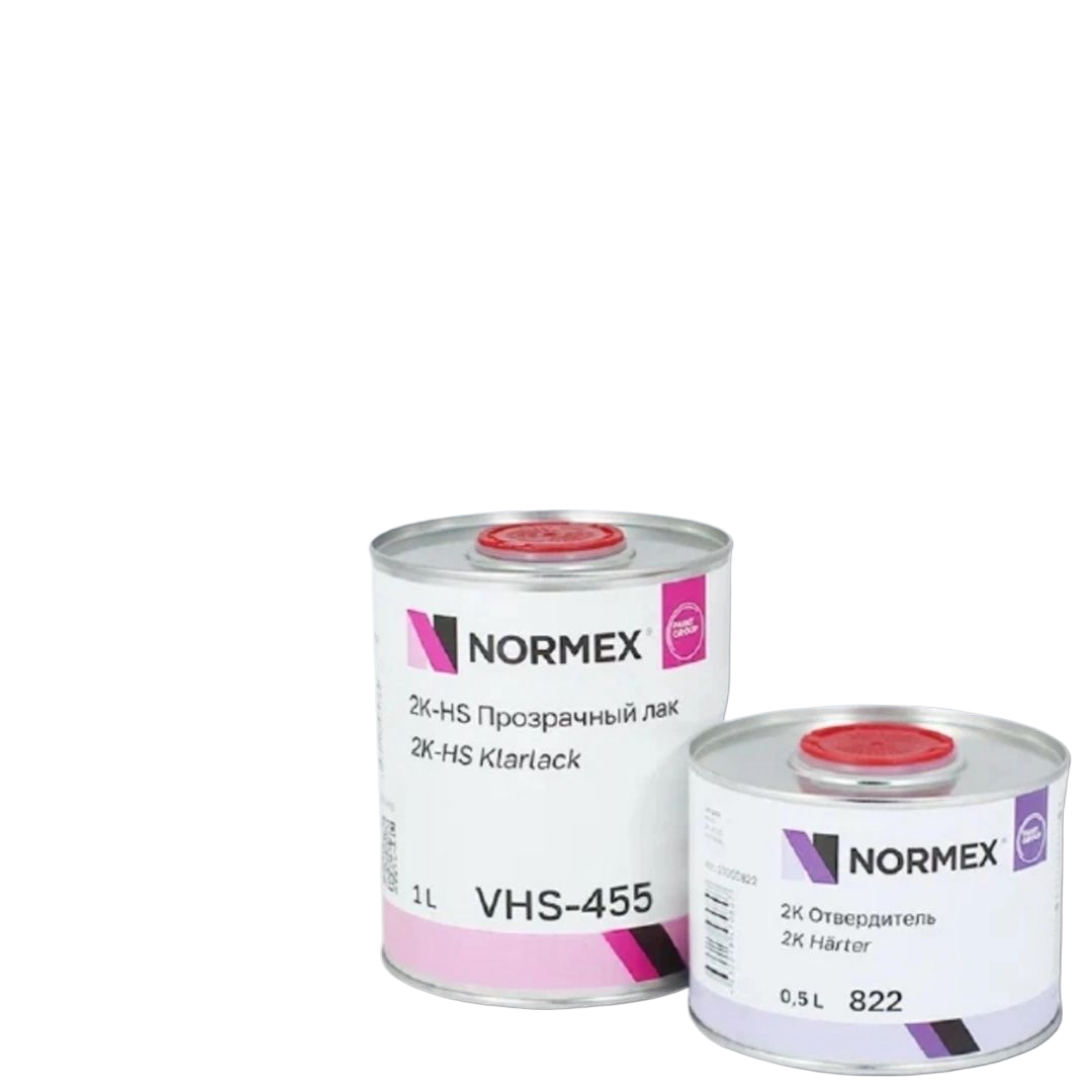 NORMEX Лак 455 VHS 2K 1л.(822 отвердитель 2к 0,5л.)