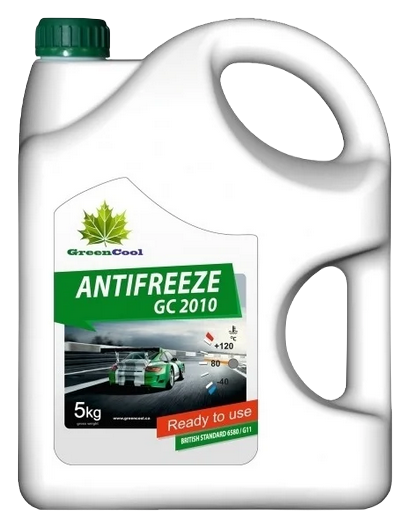 GREENCOOL 791661 GC2010 Антифриз зеленый 5 кг