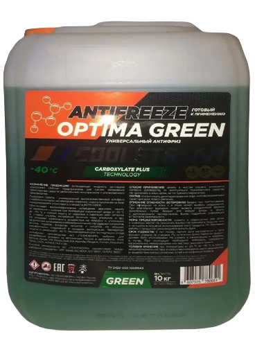 Антифриз CoolStream Optima 10кг зеленый