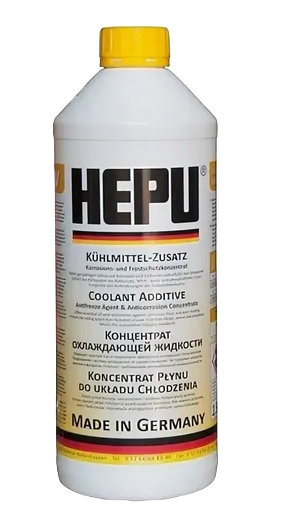 Антифриз HEPU желтый 1,5л HEP1P999-YLW