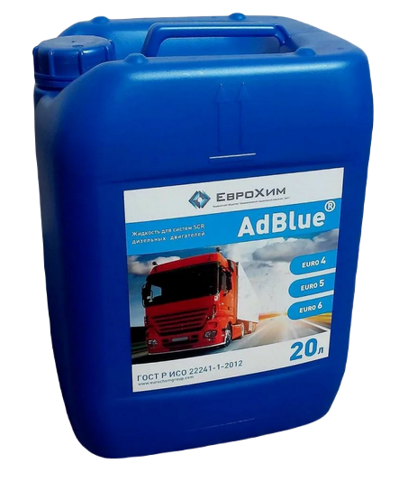 Водный раствор мочевины AdBlue 20л Евро 4-5