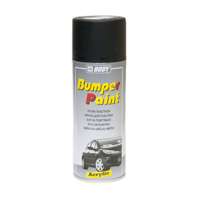 Краска для бамперов BODY Bumper Paint Black 04 черная (аэрозоль) 400мл