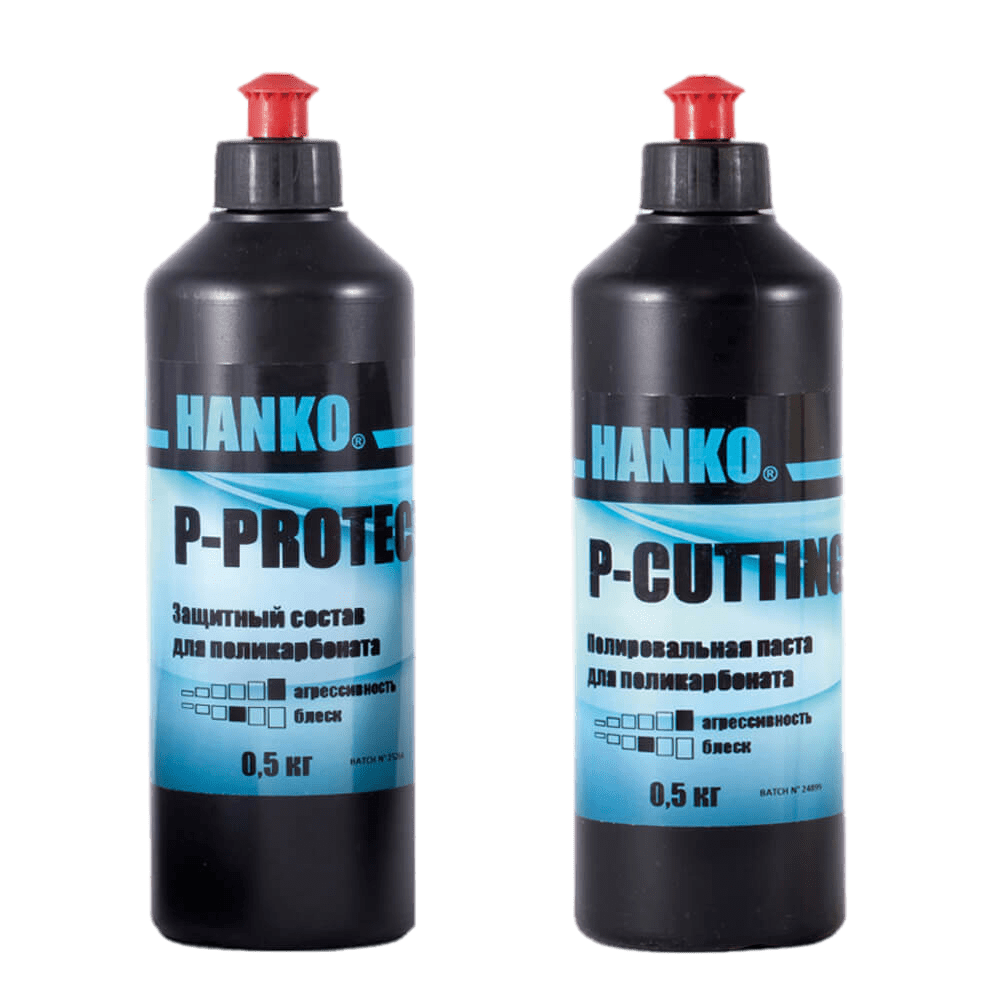 P-CUTTING (PC-05) Паста полировальная Hanko для поликарбоната 0,5кг