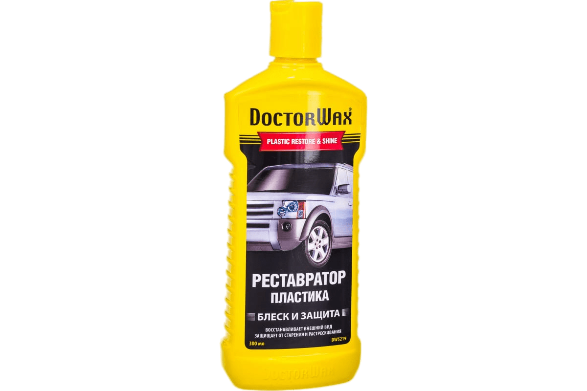 DW5219 Реставратор пластика DoctorWax PLASTIC RESTORE & SHINE 236мл