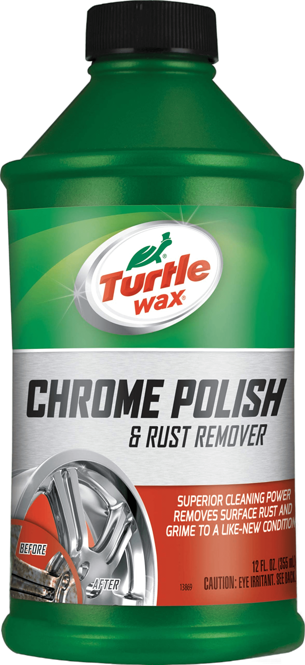 280TW Turtle Wax Полироль-очиститель хромированных деталей 355мл