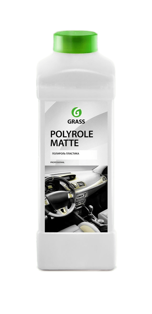 GRASS Полироль пластика Polyrole Matte молочко Bubble (канистра 1л) (110480)