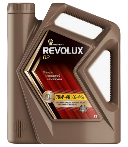 Роснефть масло моторное RN  Revolux D2 10w40 CF-4/CF-4/CF/SJ полусинтетическое 5л