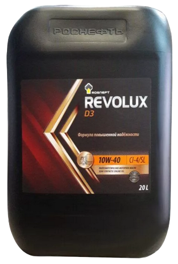 Роснефть масло моторное RN  Revolux D3 10w40 CI-4/CG-4/SL CI-4/CF полусинтетическое 20л