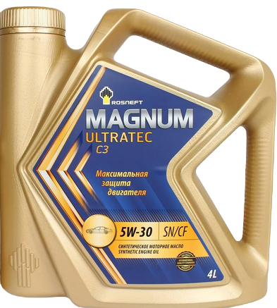 Роснефть масло моторное RN Magnum Ultratec C3 5w30 4л