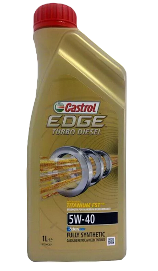 15BB03 CASTROL масло моторное  EDGE Turbo Diesel SAE 5W40 синтетическое 1л