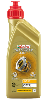 15D6EE CASTROL масло трансмиссионное Transmax AXLE Longlife 75W90 синтетическое 1л