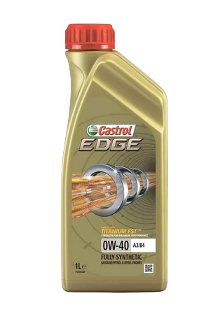 156E8B CASTROL масло моторное EDGE SAE 0W40  A3/B4 Titanium FSTсинтетическое 1л