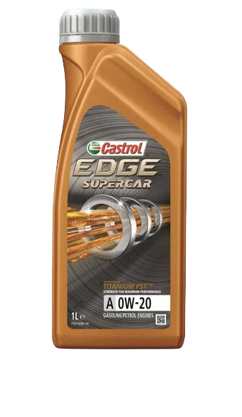 15AC9A CASTROL масло моторное  EDGE Titanium FST 0W20 SUPERCAR A синтетическое 1л