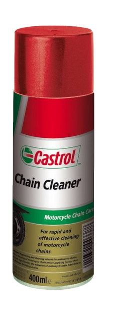 15511C CASTROL спрей очищающий для цепей мотоциклов Chain Cleaner 0.4л