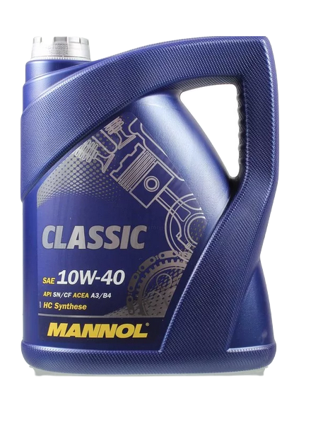 MANNOL 1101 масло моторное CLASSIC SAE 10W40 SM/CF полусинтетическое 4л