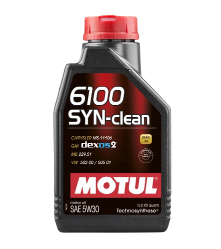 MOTUL 107947 масло моторное 6100 SYN-CLEAN 5w30 SN/C3 синтетическое 1л