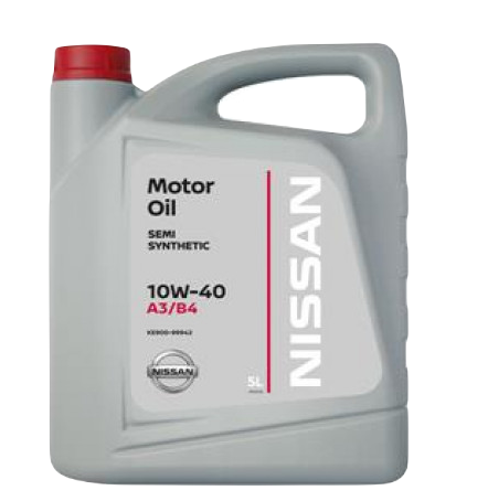 Nissan масло моторное SAE 10W40 5л полусинтетическое KE9009-9942