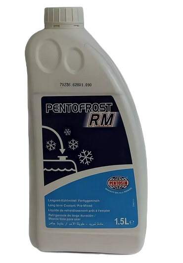 Антифриз Pentosin Pentofrost RM G11, -37С, сине-зеленый 1,5л