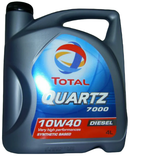 Total QUARTZ масло моторное Diesel 7000 10W40 4л