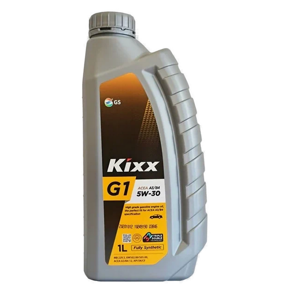 KIXX Масло моторное G1 5W-30 A3/B4 1л синтетическое