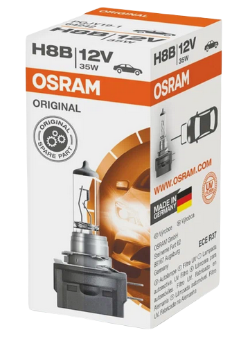 Автолампа 12V Н8B (35) РGJY19-1 OSRAM (О-64242)