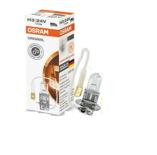 Автолампа 24V Н3 (70) РК22s OSRAM (O-64156)