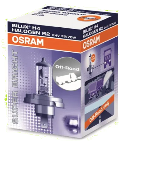 Автолампа 24V Н4 (75/70) Р45t-41 SUPER BRIGHT OSRAM (О-64199)