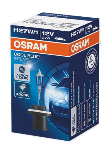 Автолампа 12V H27W/1 (PGJ13) COOL BLUE INTENSE 4000K OSRAM (O-880CBI)