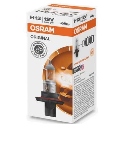 Автолампа 12V H13 (60/55) P26.4t OSRAM (O-9008)