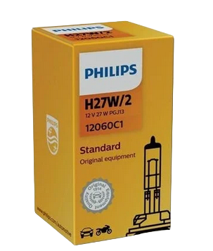 Автолампа 12V №881 (H27W/2) PGJ13 HALOGEN PHILIPS (P-12060)