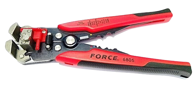 RF-6805A ROCKFORCE Клещи для снятия изоляции мощные 210мм